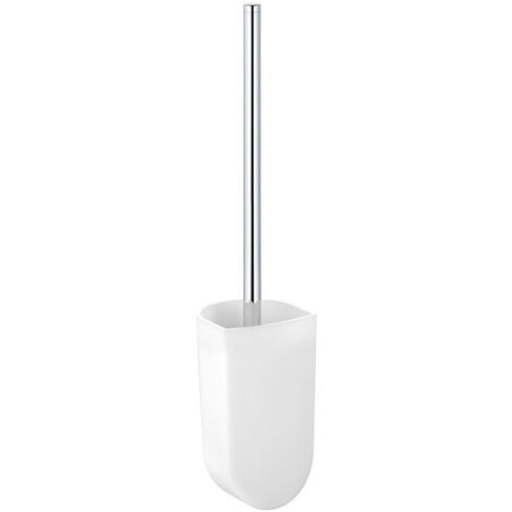 Keuco Elegance - Portascopino WC di ricambio, vetro di cristallo smerigliato 11669009000