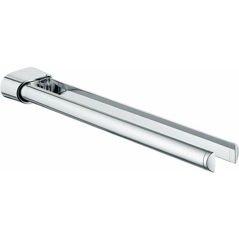 Keuco Elegance - Porte-serviettes double, longueur 34 cm, chrome 11620010000