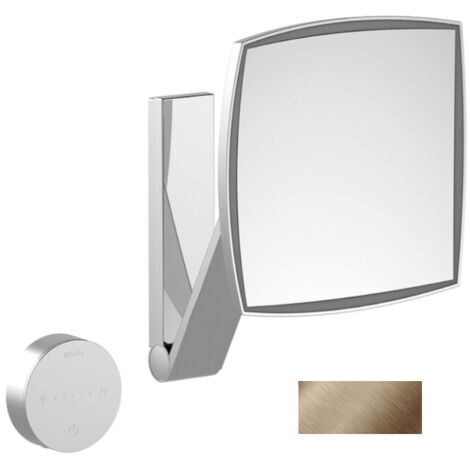KEUCO iLookmove Miroir de soins de beauté, éclairé, angulaire,