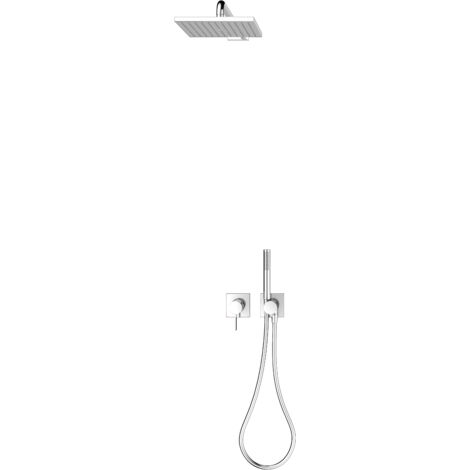 KEUCO IXMO Brause-Set 4 Einhebelmischer, 2 Verbraucher mit