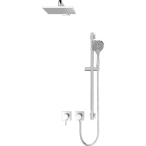 KEUCO IXMO Brause-Set 6 Einhebelmischer, 2 Verbraucher,