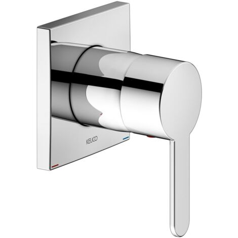 KEUCO IXMO Flat Einhebelmischer Unterputz, Rosette eckig,
