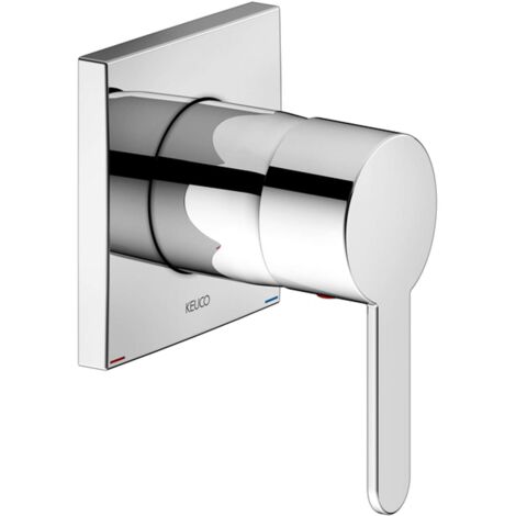 KEUCO IXMO Flat Mitigeur monocommandé encastré, rosace carrée,