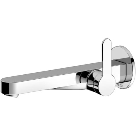 KEUCO IXMO Mezclador monomando de lavabo, 225mm, rosetón redondo,
