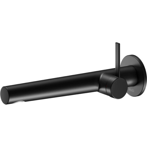 Keuco IXMO - Mitigeur de lavabo encastré, noir mat 59516372101