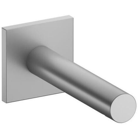 Keuco IXMO robinetterie 59545, bec déverseur pour baignoire, rosace carrée, 152mm, Coloris: finition aluminium - 59545170002