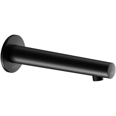 Keuco IXMO - Rubinetto elettronico ad incasso per lavabo, alimentazione a rete, nero opaco 59517371101