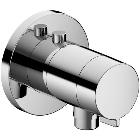Keuco IXMO - Unterputz-Thermostat-Duscharmatur SOLO mit Montagekörper, Chrom 59554010021