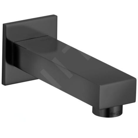 Keuco KE Bec de baignoire Edition 11 51145, UP, 196 mm, Schwarzchrom gebürstet, 51145130001