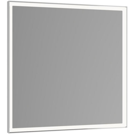 Keuco Lichtspiegel Royal Lumos 650x650x60mm, 48/41 W, m Sp.-Hz, si-elox