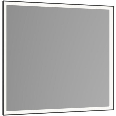 Keuco Lichtspiegel Royal Lumos 700x650x60mm, 50+41 W, m Sp.-Hz, schw.-e