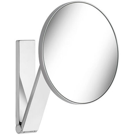 Keuco Miroirs grossissant iLookmove 17612010000 Modèle mural rond non-éclairé Chromé