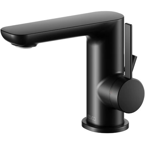 Keuco Passion Koll.1 EHM-WT-Mischer seitl bedienb., m. Ablaufg., schwarz m.