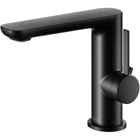 Keuco Passion Koll.1 EHM-WT-Mischer seitl bedienb., m. Ablaufg., schwarz m.