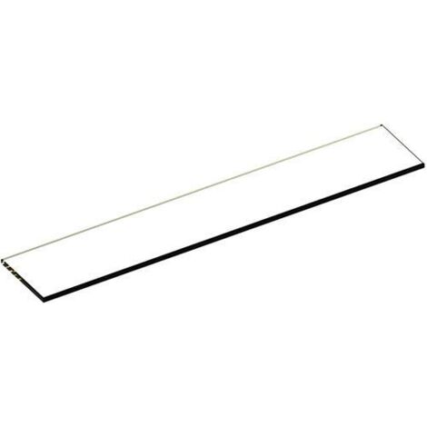 KEUCO Pièce détachée armoires de toilette NOUVEAU tablette en verre courte 412,5 x 80 x 6 mm, 90110000118