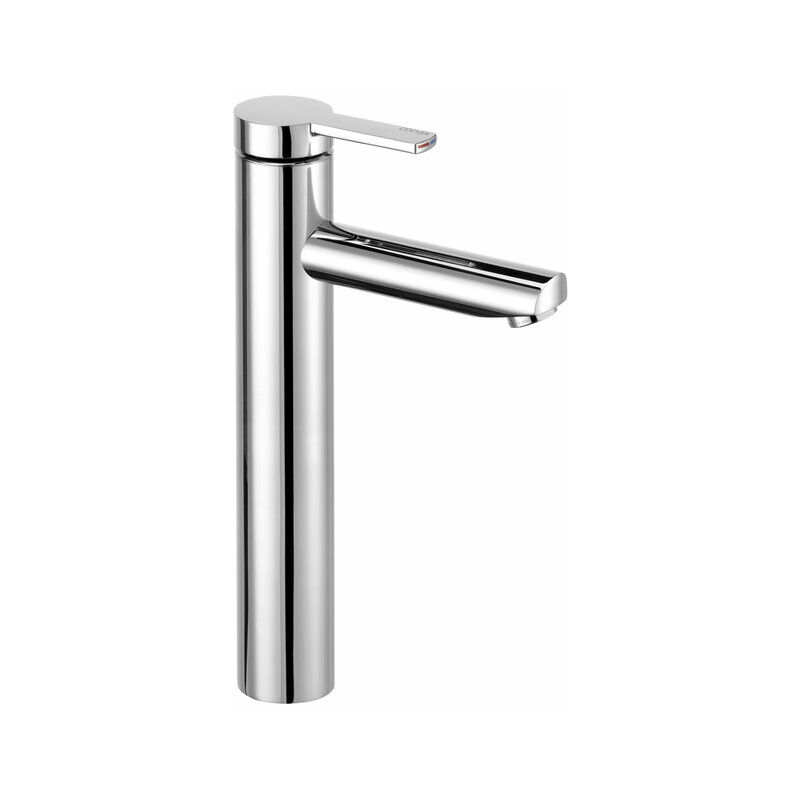 

Keuco Plan azul, monomando de lavabo 210, 53902, sin desagüe automático, cromado - 53902010103