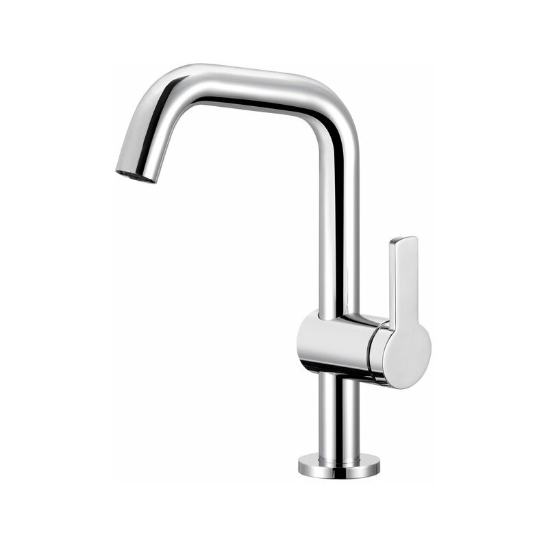 

Keuco Plan azul, monomando lavabo 200, 53902, con desagüe automático 1 1/4 pulg, cromado - 53905010000