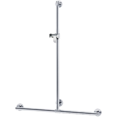 KEUCO PLAN Care Haltegriff mit Brausestange, Breite 982mm, Höhe