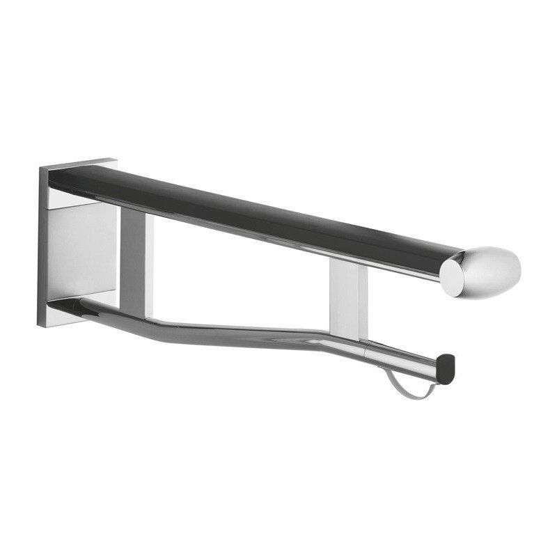 

Keuco - Riel de soporte de pared para WC PLAN CARE 700 mm, aluminio, anodizado plateado