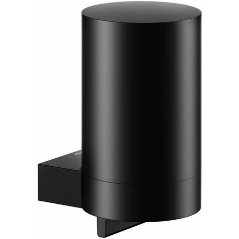 Keuco Plan - Distributeur de savon avec support, noir mat 14951370000