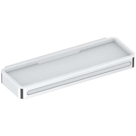 KEUCO PLAN Duschablage mit Glasabzieher, verdeckte Befestigung,
