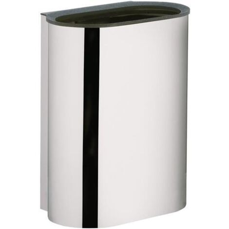 Keuco Plan - Poubelle 30 L, aluminium/noir 14988170000