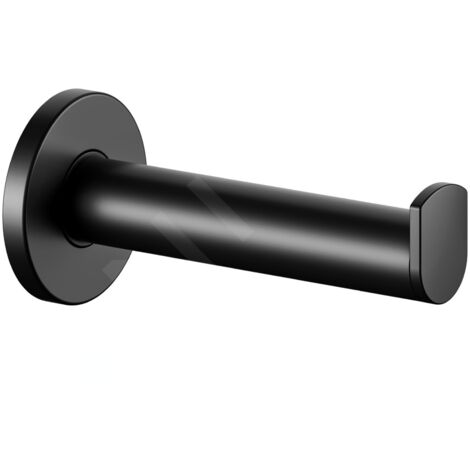 Keuco Plan - Réservoir de papier toilette, noir mat 14963370000