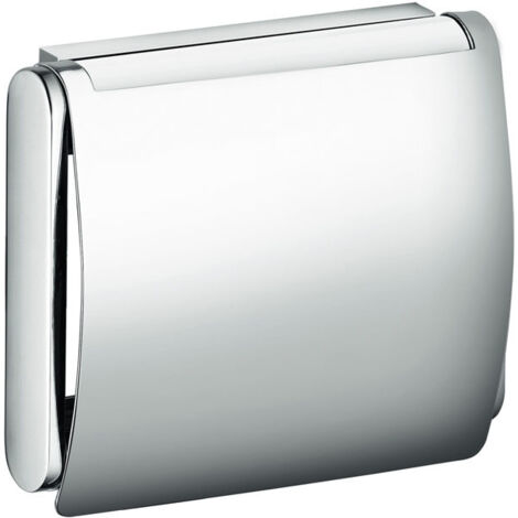 KEUCO PLAN Toilettenpapierhalter mit Deckel, schwenkbar,