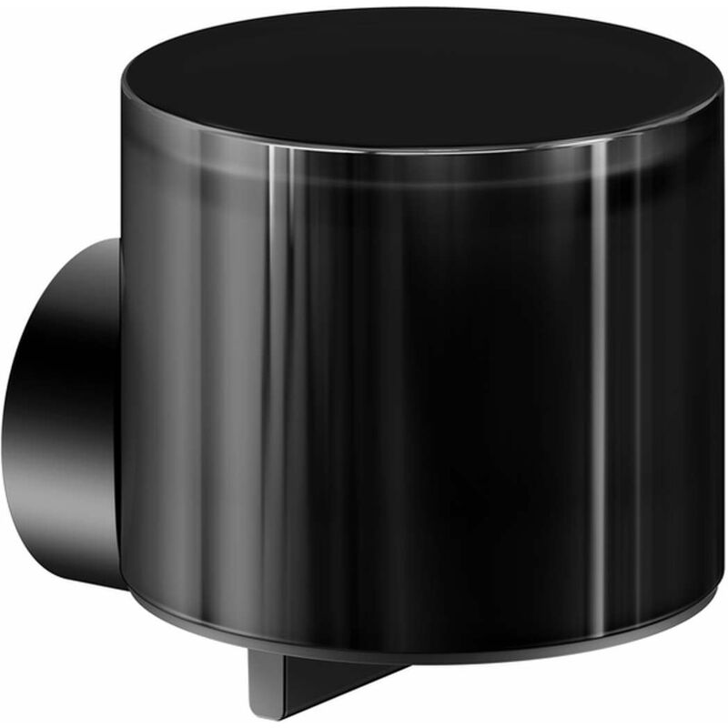 Reva - Distributeur de savon avec support, noir mat 12852379000 - Keuco