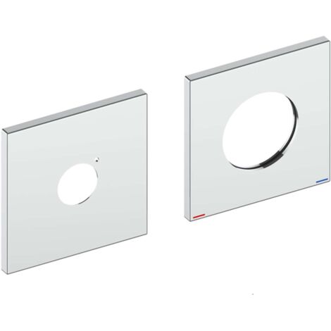 KEUCO Rosace murale surdimensionnée pour mitigeur monocommande de