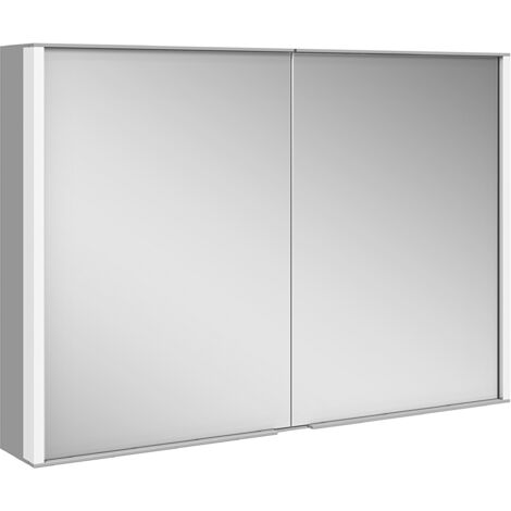 KEUCO ROYAL MATCH Spiegelschrank Wandvorbau, 2 Türen aus