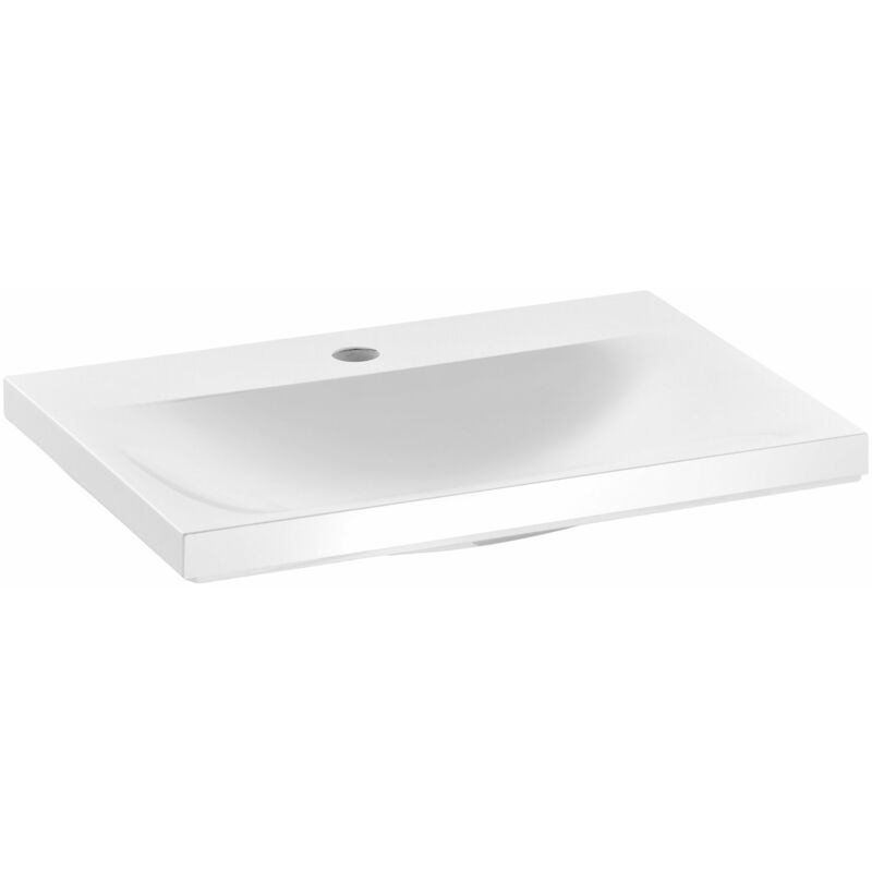 

Lavabo de mineral fundido Keuco Royal Reflex 34091, 1 agujero para grifo, blanco, 500 x 30 x 350mm, sin desbordamiento - 34091315001