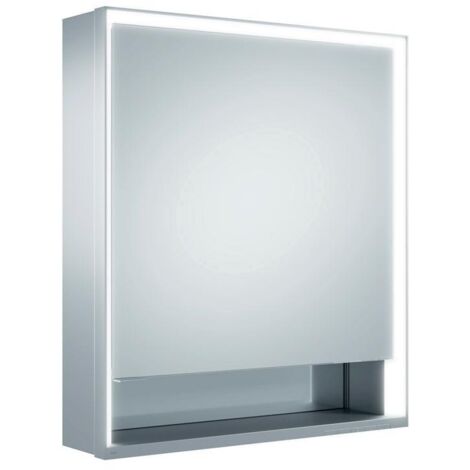 Keuco Spanplattenschraube kurze Tür Royal Lumos 65x73,5x16,5cm, An R, WV, Hz, si-elox