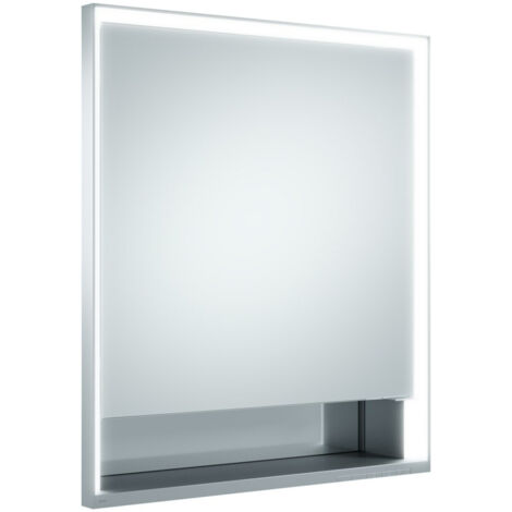 Keuco Spanplattenschraube kurze Tür Royal Lumos 65x73x16cm, Anschl li, WE, 1-trg., m Abl