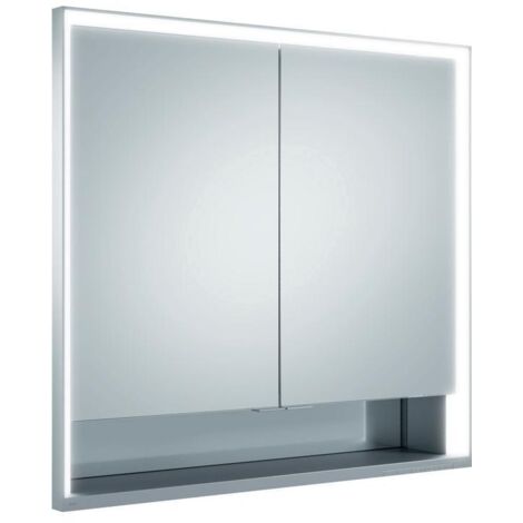 Keuco Spanplattenschraube kurze Türen Royal Lumos 70x73x16cm, m Abl, WE, 2tr., m Hz
