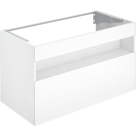 Keuco Stageline - Meuble sous lavabo, 1000x625x490 mm, blanc 32872300000