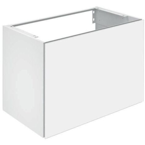 Keuco Waschtischunterschrank X-Line Dek. we ma, Glas weiß klar, 80x60,5x49cm