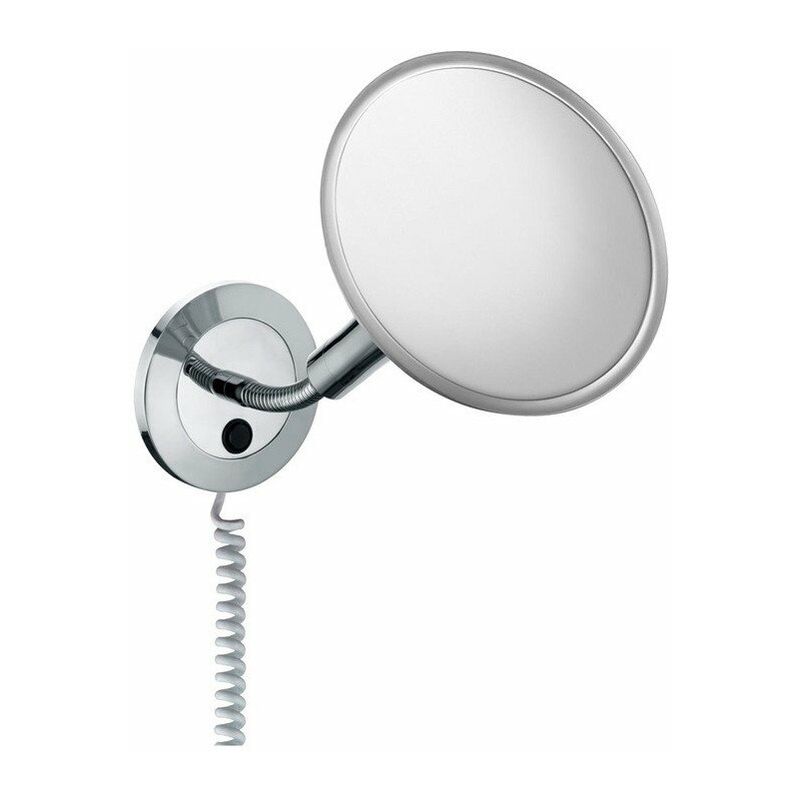 

Espejo de maquillaje ELEGANCE d : 207 mm, con luz, modelo de pared KEUCO