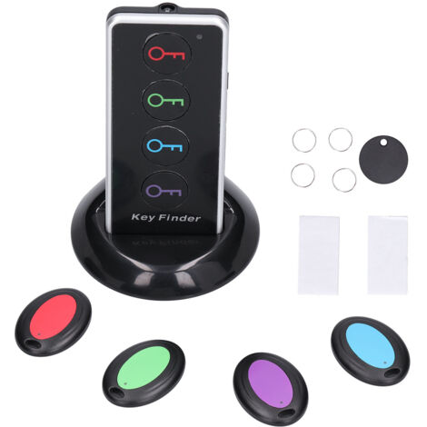 Key Finder Locator 1 Control 4 Wireless Simple Portable Battery Powered Remote Control Item Locator