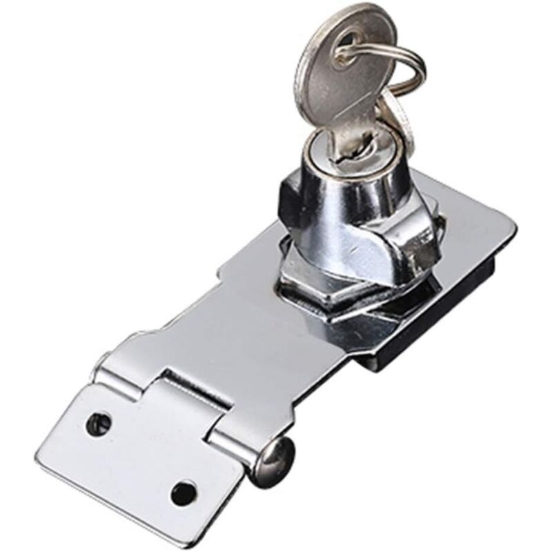 Image of ZVD - Key lock hasp, heavy duty hasp clip with built in lock