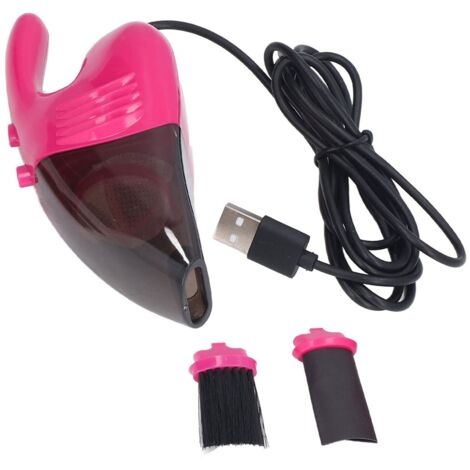 Keyboard Vacuum USB Handheld Powerful Suction Portable Energy Saving Multi Purpose Quick Cleaning Mini VacuumPink