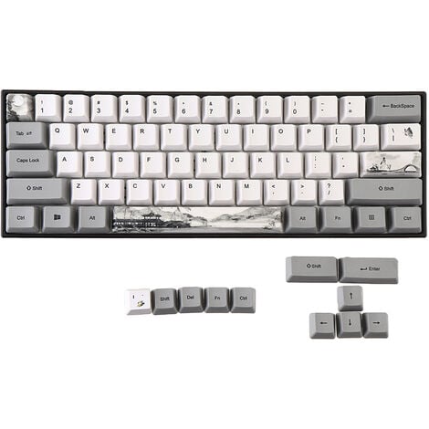 INSMA Keycap OEM Profile PBT Sublimation Peinture pour 60% Anne pro 2 ludge RK61 Geek GK61 GK64 Clavier mécanique Jmax