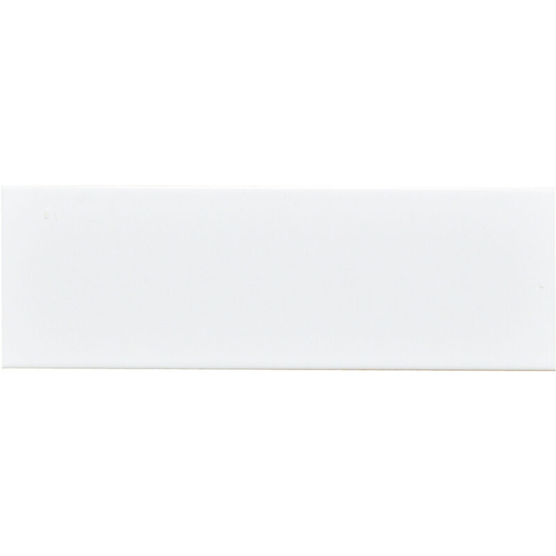 Wholesale Domestic - Metro Flat Gloss White 10cm x 30cm Ceramic Wall Tile