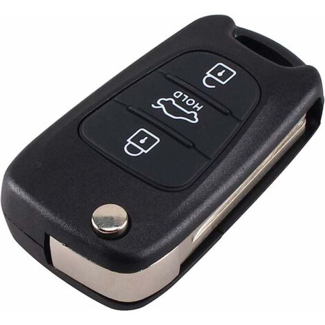 ONTWAY Keyless Access 3 Buttons Flip Folding Remote Key Shell Replacement for Hyundai i20 i30 i35 iX20 iX35 CWTWB1U751 1788D-WB1U751 TWB1U751
