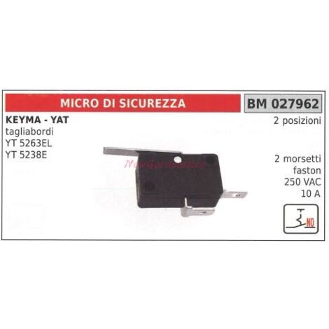 KEYMA Sicherheits-Mikroschalter YT 5263EL Rasentrimmer YT 5238E 027962