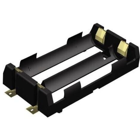 Keystone 1048 Portabatteria 2x 18650 Montaggio SMD (L x L x A) 86 x 40 x 19 mm