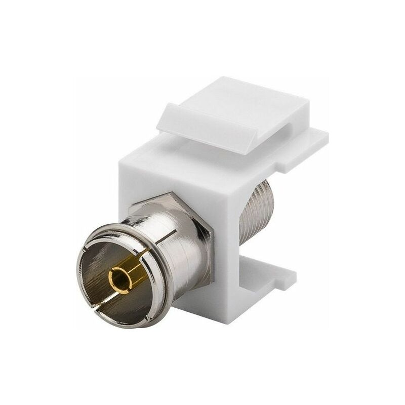 

Keystone conector antena-satelite Blanco