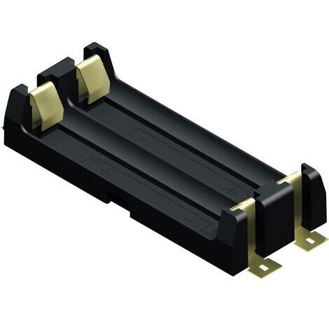 Keystone Electronics 1012 Batteriehalter 2x Mignon (AA) Oberflächenmontage SMD (L x B x H) 69 x 30 x
