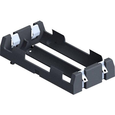 Keystone Electronics 1047 Batteriehalter 2x 18650 Lötanschluss (L x B x H) 77 x 40 x 15 mm