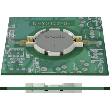 Keystone Electronics 1057 Knopfzellenhalter 1x CR 2032 Horizontal, Oberflächenmontage SMD (L x B x H
